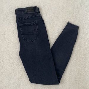 American Eagle Black Skinny Jeans